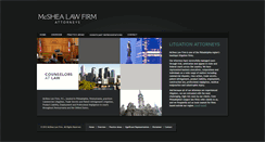 Desktop Screenshot of mcshealawfirm.com