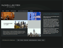 Tablet Screenshot of mcshealawfirm.com